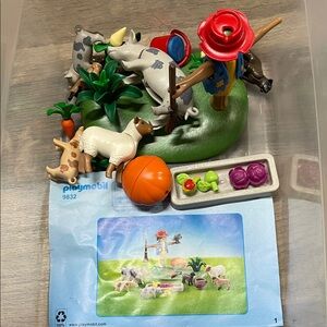 Playmobil Kids Farm Playset - Multicolor (Includes White & Brown Animals)